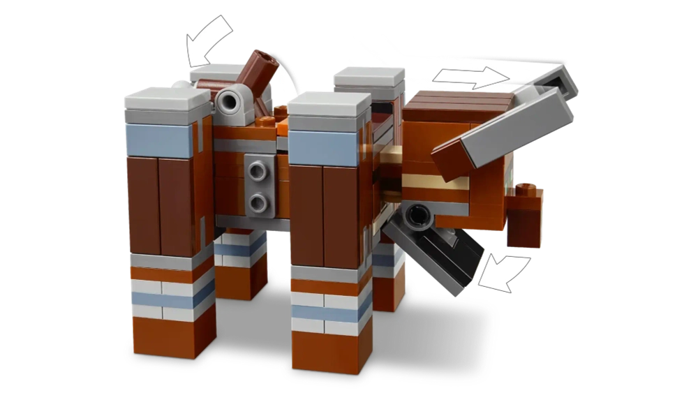 Конструктор LEGO Minecraft 21278 Форпост мародеров и опустошителей