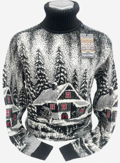 Pulltonic из шерсти и кашемира "Зимовье" Размеры (50-54)