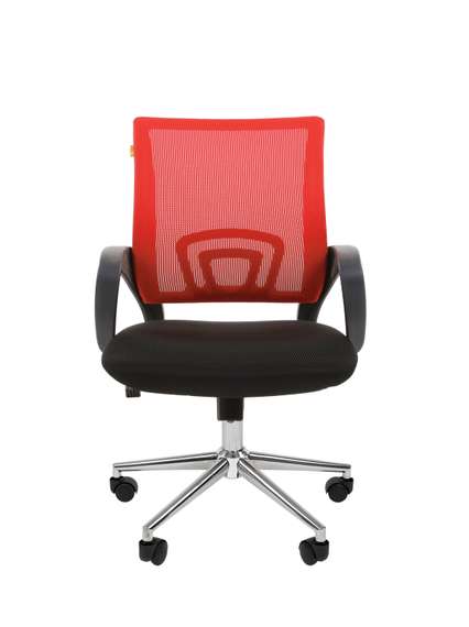Офисное кресло Chairman    696    Россия     TW красный хром new