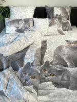 Пододеяльник евро 200х218 см 100% хлопок