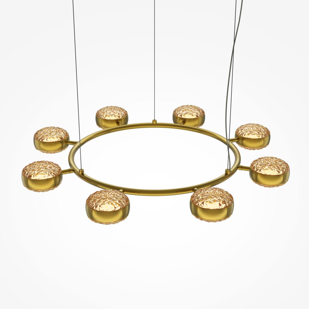 Люстра подвесная светодиодная Maytoni Mind MOD299PL-L80BS3K