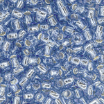 Японский бисер TOHO Round 8/0 (№33), с внутренним серебрением, прозрачный