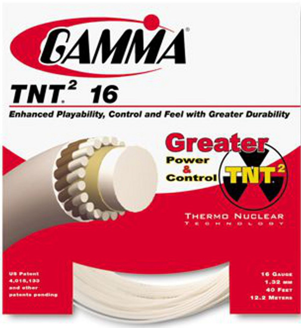 Теннисные струны Gamma TNT2 (12.2 m)