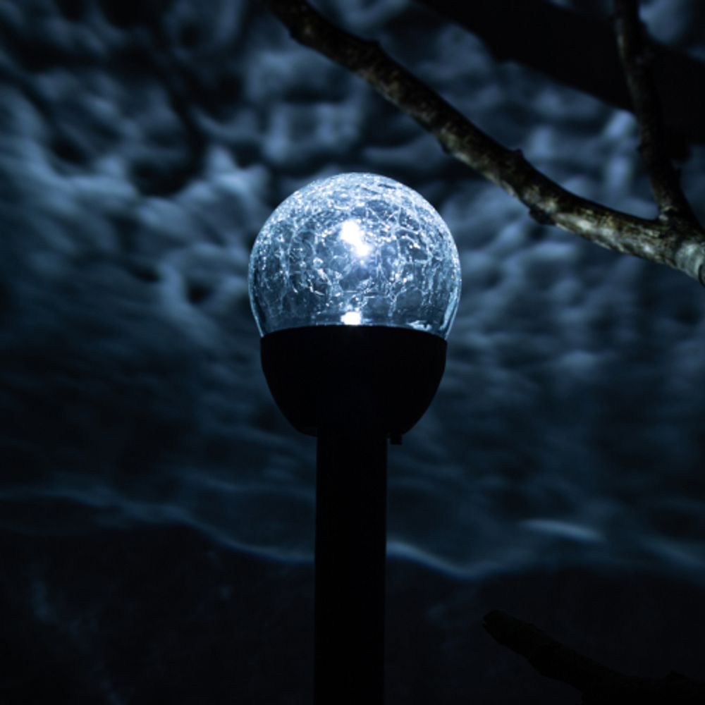 Светильник уличный ЭРА ERASF23-15 Капля на солнечной батарее холодный белый высота 33 см 1 LED