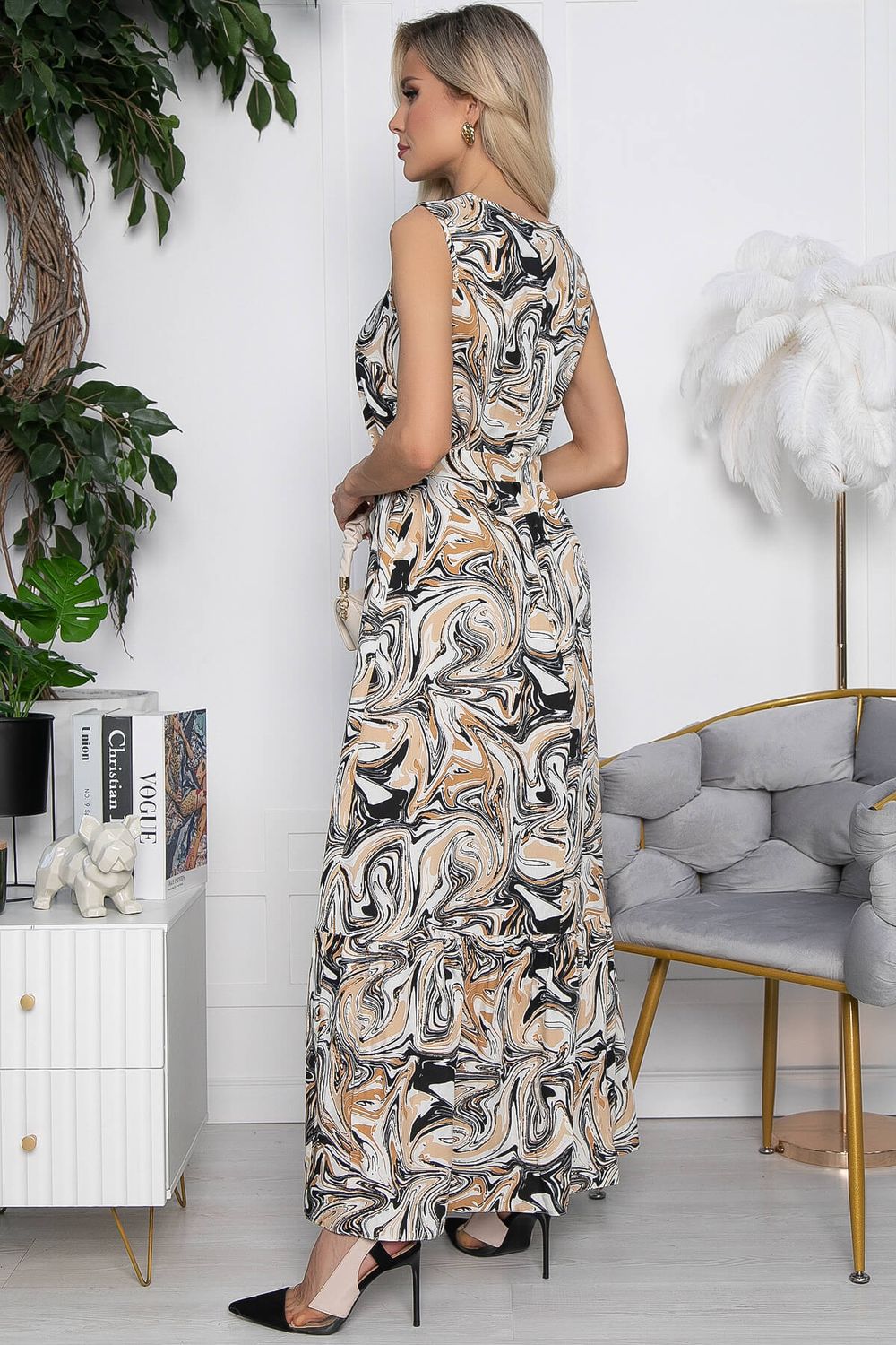 Платье Твой образ макси (беж) П10357 LT Collection (Акция)