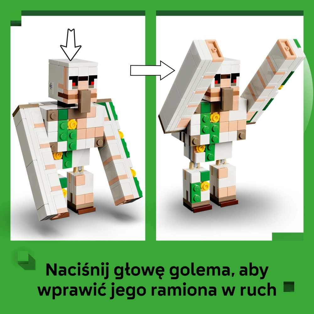 Конструктор LEGO Minecraft 21592 Атака куриного всадника в пустыне — фото 7