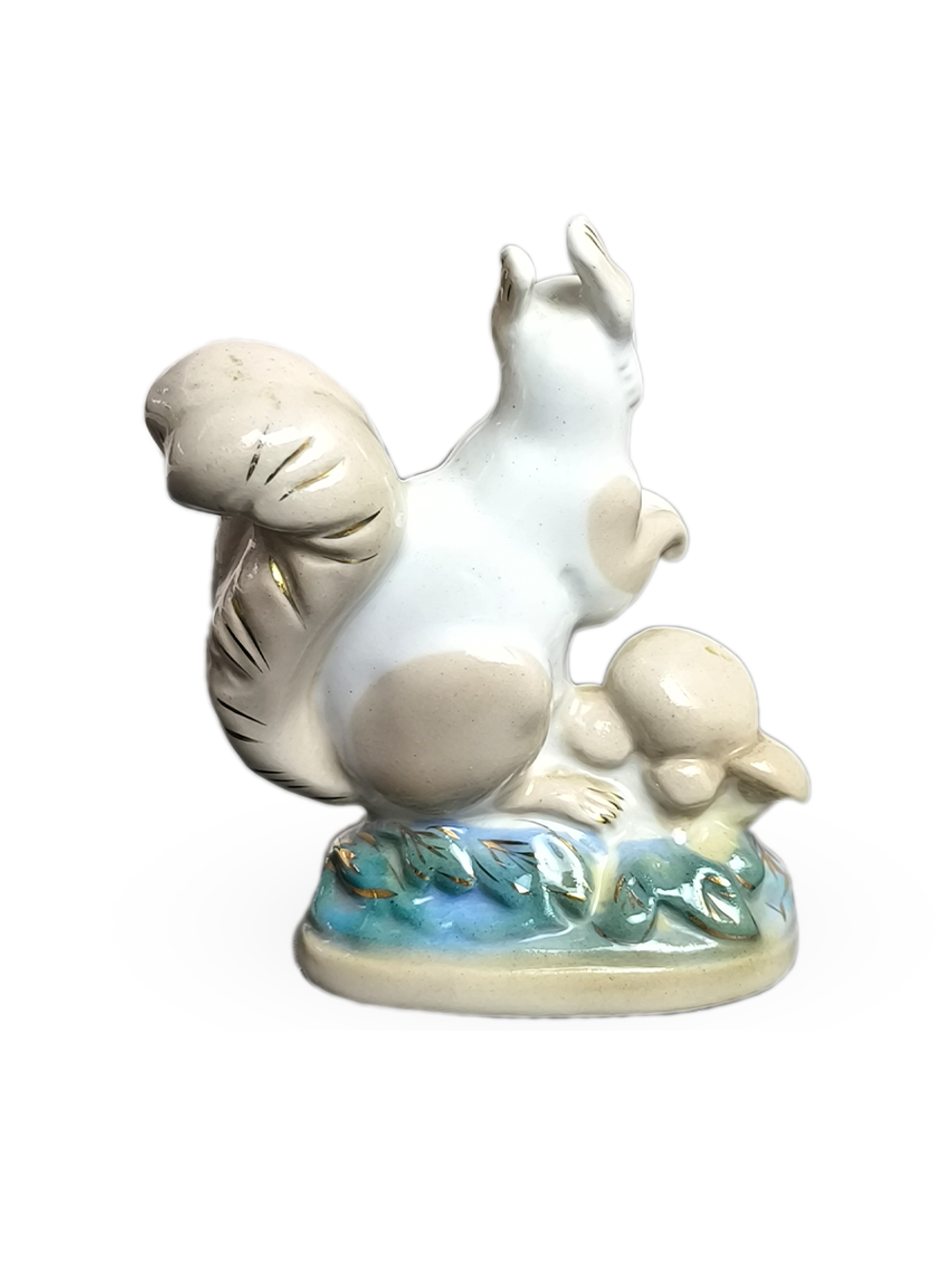 Фарфоровая статуэтка "Белка" Гжель