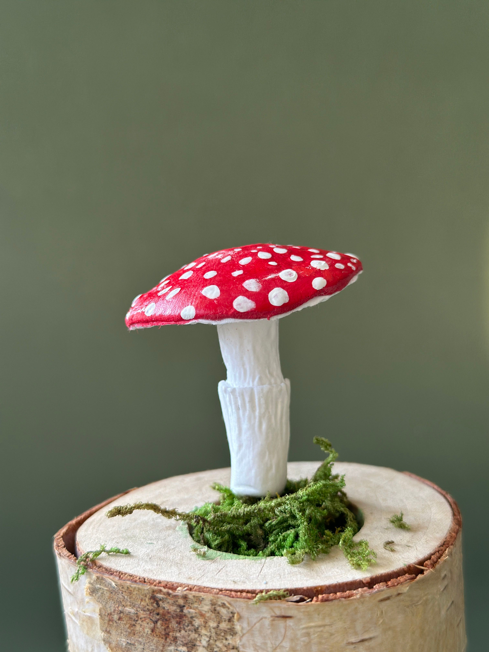 Молд силиконовый для творчества "Грибы - грибочки. Мухоморы" / форма для масс для лепки, мыла, воска и эпоксидной смолы