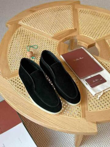 Высокие лоферы Loro Piana