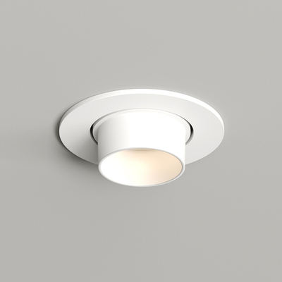 DK3120-WH Встраиваемый светильник, IP20, до 15 Вт, LED, GU5,3, белый, пластик