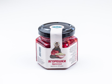 Ягорешки брусничные, 130 г