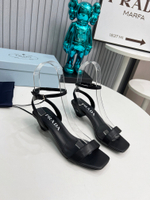 Prada Satin Sandals