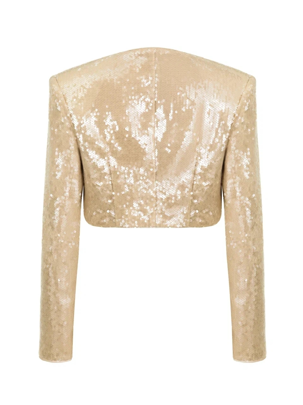 Жакет короткий пайетки