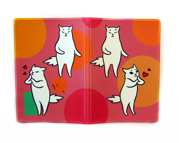 Обложка для паспорта "Ля-мур"