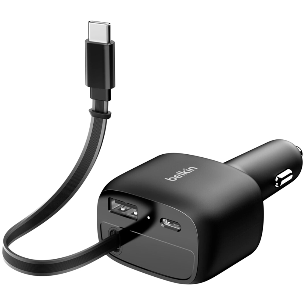BELKIN 75w Car Charger with USB-C Cable