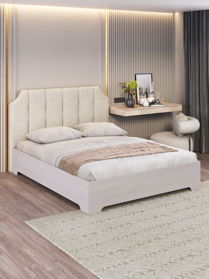 анкор белый / велюр Ultra Cream