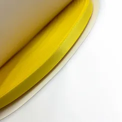 Атласная лента 6 мм, желтая, Arta-F