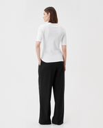 Футболка приталенного силуэта с круглой горловиной