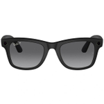 AR очки Ray Ban Wayfarer RW4008 Матовый черный / Поляризационные градиентные графитовые M 155-53мм (601/ST353)