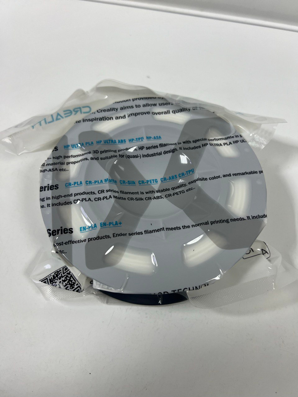 Катушка Hyper PLA-пластика Creality 1.75 мм 0.2кг., белая