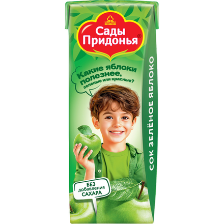 Сок Сады Придонья Яблоко с мякотью 0,2 л