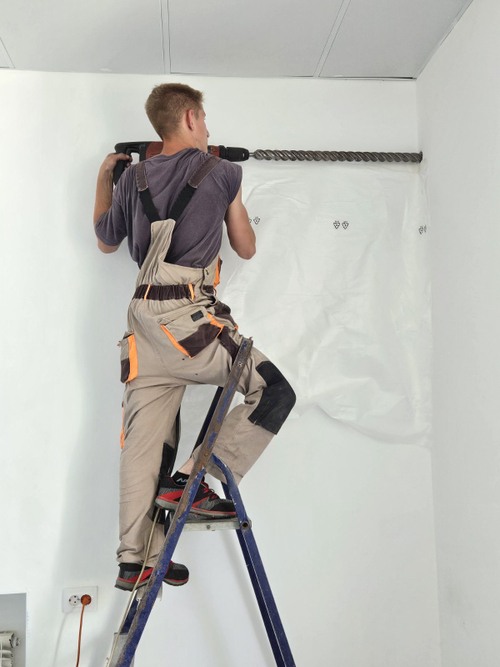 Стандартный монтаж кондиционера