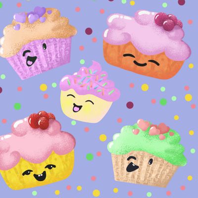 Смеющиеся пироженки