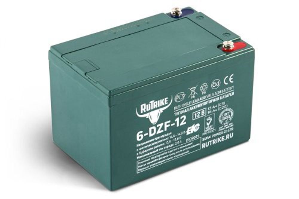 Тяговый аккумулятор RuTrike 6-DZF-28 (12V28A/H C3)