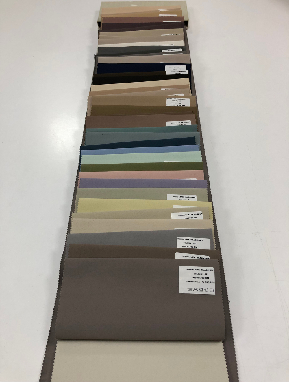 Портьерная ткань blackout двусторонний Aisa арт. Lux blackout (высота 300 см, Турция)