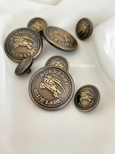 Пуговицы Барб металл антик