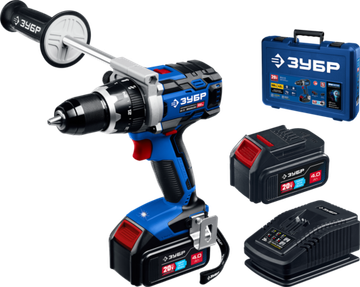 Аккумуляторный шуруповерт "ЗУБР" DB-211-42