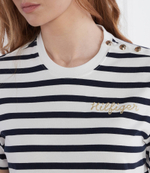 Футболка GOLD BUTTON C-NK SS Tommy Hilfiger - темно-синий(WW0WW41211)