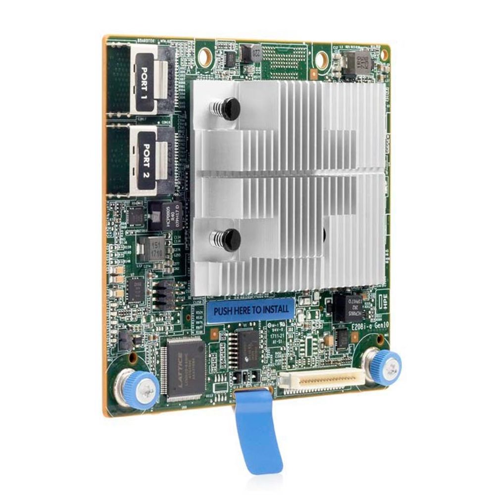 RAID-контроллер HP Enterprise - Smart Array E208i-a SR Gen10, SAS-3 12 Гб/с, 8-внутренних портов, 804326-B21