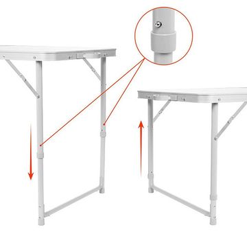 Стол складной 120x60 (АЛЮМИНИЙ) без чехла (T-21407/1-A-1) Helios (пр-во Тонар)