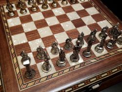 Шахматы Helena Wood Art "Илиада мини" орех антик (2811.WAL.5102.150) 9