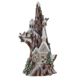 GAEM Фигурка декоративная "Домик" (подсветка, 3xAAA н/п), L37 W29 H73 см