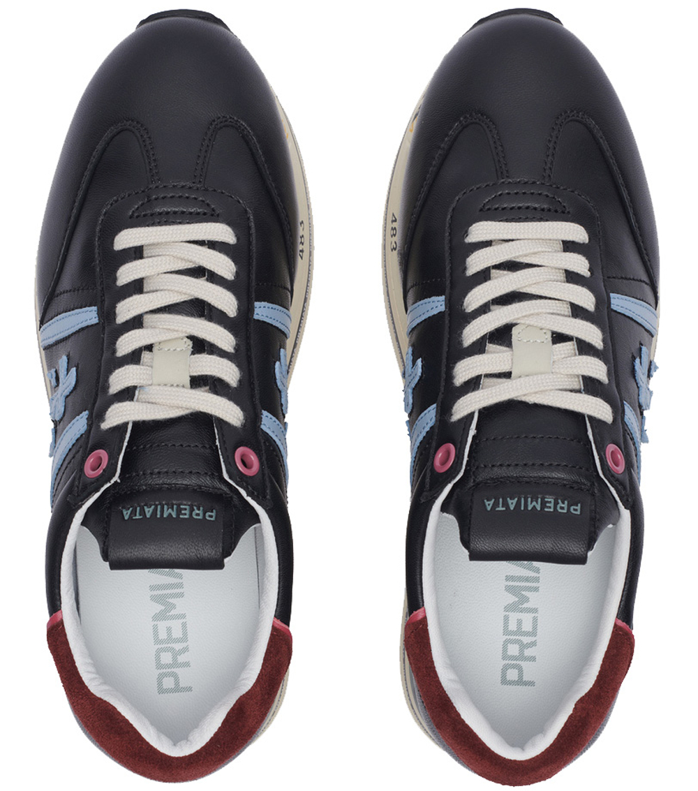 Premiata Beth 5348 черные с голубым