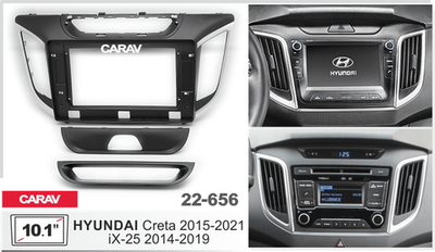 Hyundai Creta 2015-2021, 10.1" (Carav 22-656)