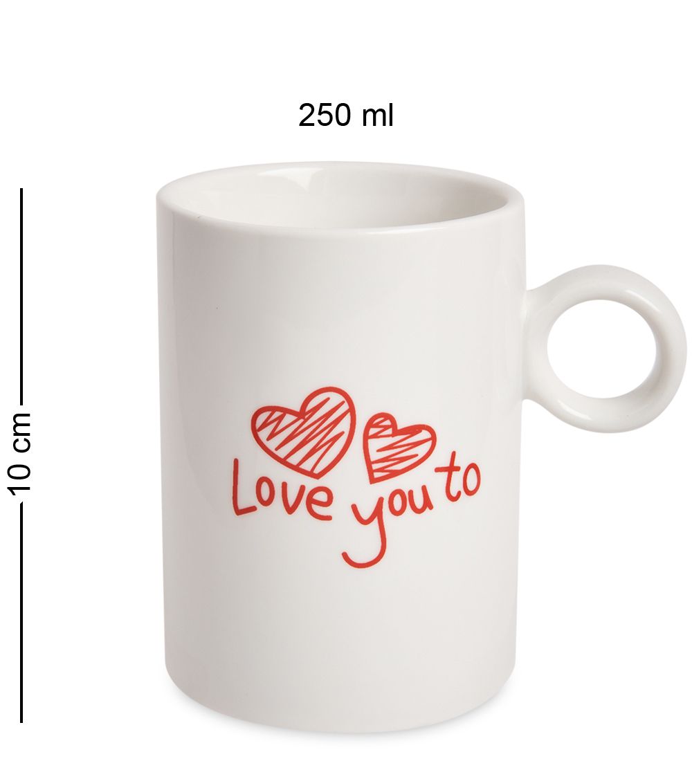 GAEM Art MUG-199/1 Набор кружек из 2-х «История любви»