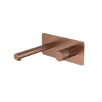 Смеситель STICK из стены BRUSHED BRONZE ручка SPIRALE