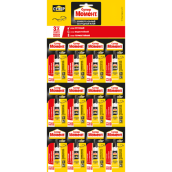 Клей Момент 608976 Супер-клей 3 гр. БЛ-12 шт. | Клеи бытовые и универсальные