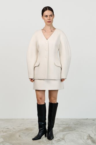 Юбка трапеция мини