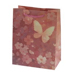 GAEM Пакет подарочный S (бумага 210г/м2, блок 12шт), L18 W10 H23 см, 4в.