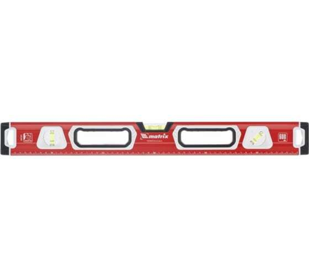 УРОВЕНЬ MATRIX 3 ГЛАЗКА 2 КОМП. РУКОЯТКИ 800ММ 34732