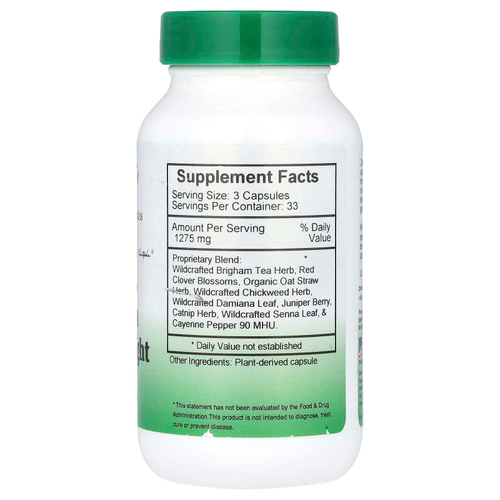 Christopher's Original Formulas, Metaburn, травяная формула для снижения веса, 100 вегетарианских капсул