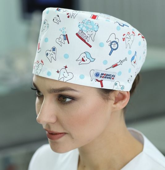 Колпак 418 (принт зубки)