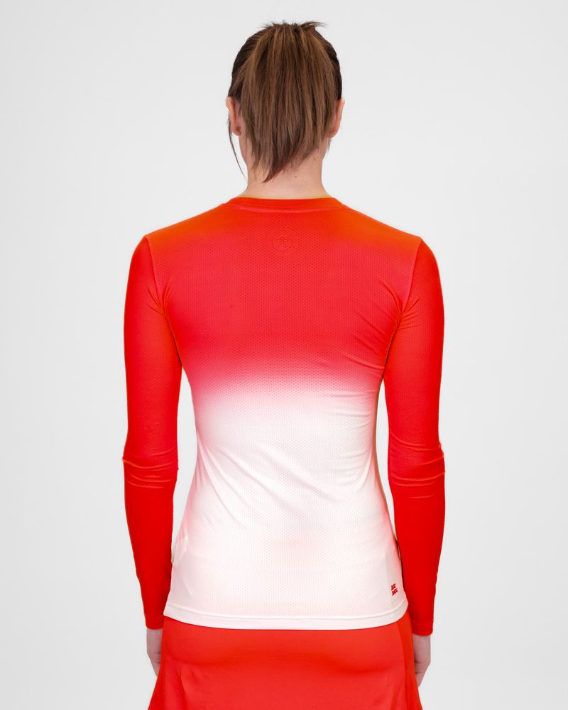 Футболка женская Crew Gradiant с длинным рукавом