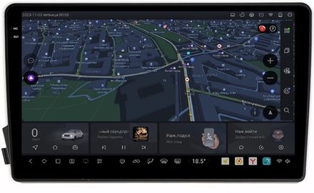 Магнитола для SsangYong Actyon 2005-2010, Kyron, Actyon Sports 2006-2016 - Carmedia OL-9303 QLed+2K, Android 13, UIS7870 (DUDU7), CarPlay, SIM-слот