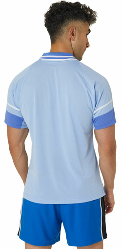 Мужское теннисное поло Asics Match Actibreeze Polo Shirt - небесный