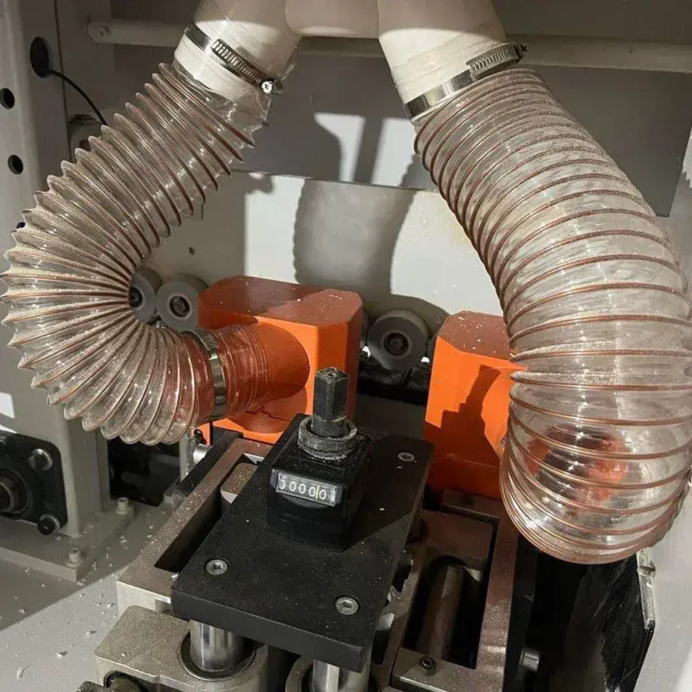 Воздуховод шланг рукав полиуретановый 80 мм армированный проволокой шланг 3 м для аспирации стружкоотсоса и вытяжки